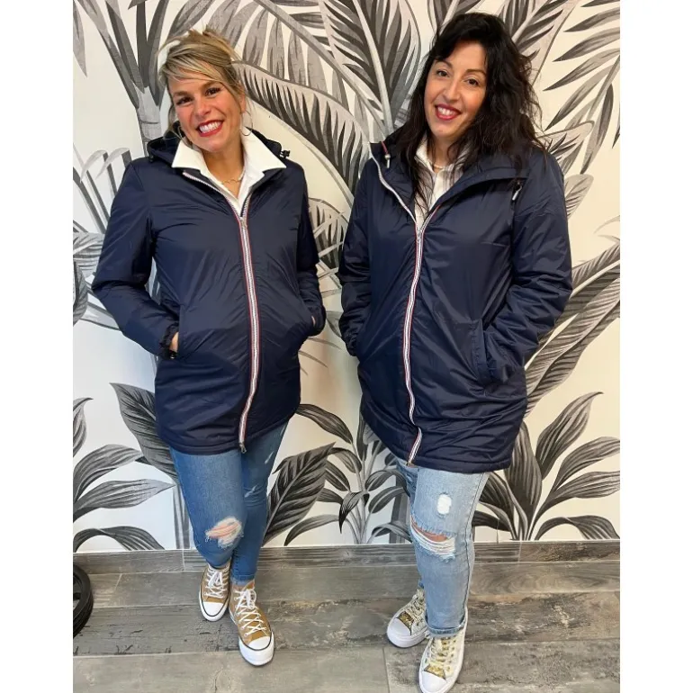 MANTEAU ZOÉ-BLEU