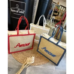 PANIER AMOUR - BLEU