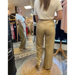 PANTALON GUYLENE - BEIGE