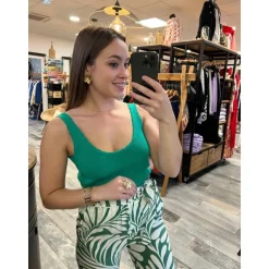 PANTALON JOÉ - VERT