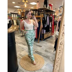 PANTALON JOÉ - VERT