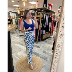 PANTALON NARIMANE - BLEU