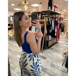 PANTALON NARIMANE - BLEU