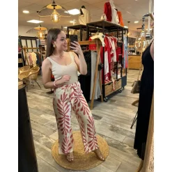 PANTALON NARIMANE - ROSE