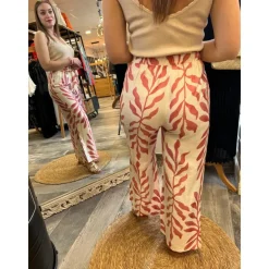 PANTALON NARIMANE - ROSE