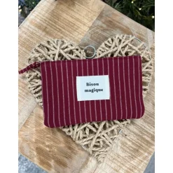 POCHETTE BISOU MAGIQUE - BORDEAUX