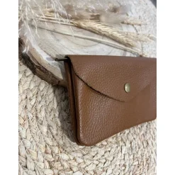 PORTE MONNAIE LIZ - CAMEL