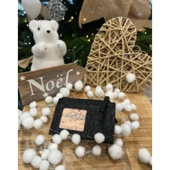 PORTE MONNAIE MILLY - NOIR
