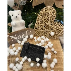 PORTE MONNAIE MILLY - NOIR