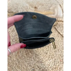 PORTE MONNAIE MINI LIZ - KAKI