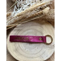 PORTES CLES AMOUR - FUSHIA
