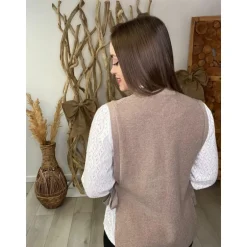 PULL THEOXANE - TAUPE