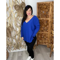 PULL VICENTE - BLEU