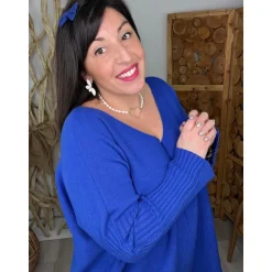 PULL VICENTE - BLEU