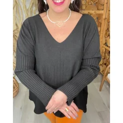 PULL VICENTE - NOIR