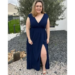 ROBE ADONIE PULPEUSE - MARINE