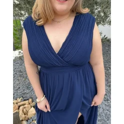 ROBE ADONIE PULPEUSE - MARINE