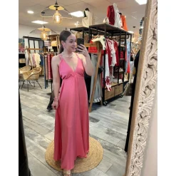 ROBE ALAIA- ROSE