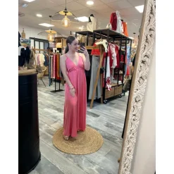 ROBE ALAIA- ROSE