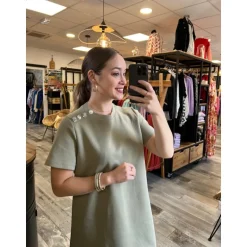 ROBE ALWENA - VERT
