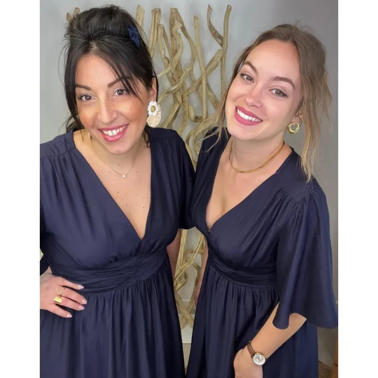 ROBE AMANDANE - MARINE