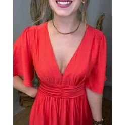 ROBE AMANDANE - ORANGE