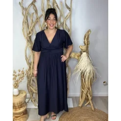 ROBE AMANDANE PULPEUSE - MARIN