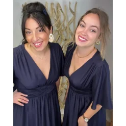 ROBE AMANDANE PULPEUSE - MARIN