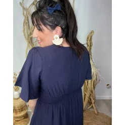 ROBE AMANDANE PULPEUSE - MARIN