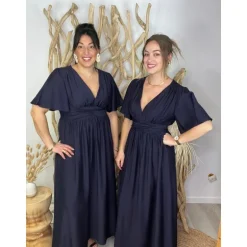 ROBE AMANDANE PULPEUSE - MARIN