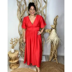 ROBE AMANDANE PULPEUSE - ORANG