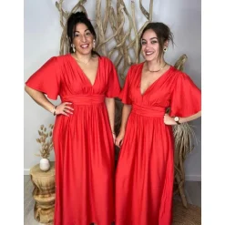 ROBE AMANDANE PULPEUSE - ORANG