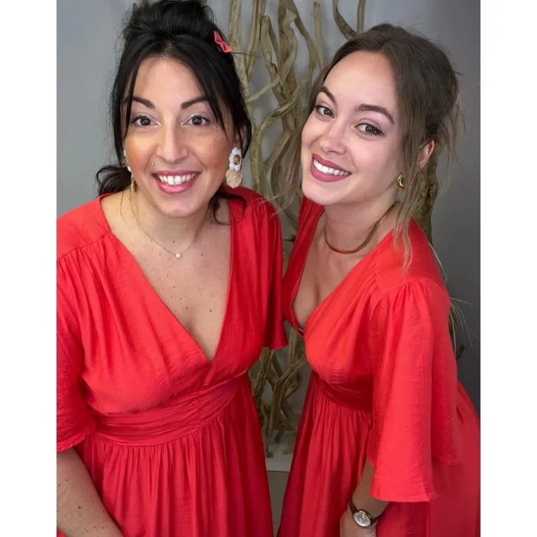 ROBE AMANDANE PULPEUSE - ORANG
