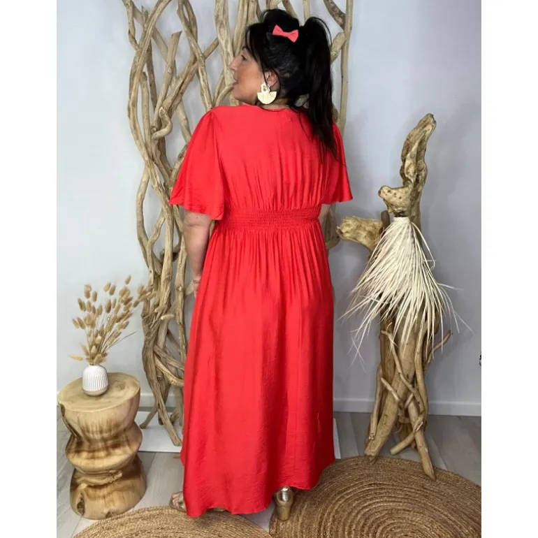 ROBE AMANDANE PULPEUSE - ORANG