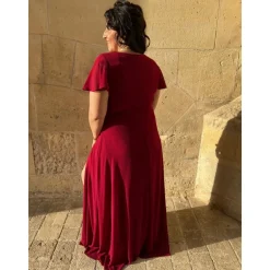 ROBE ANNAÏG PULPEUSE-BORDEAUX