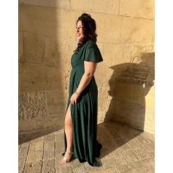 ROBE ANNAÏG PULPEUSE-VERT