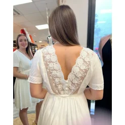 ROBE DANIELA - BLANC