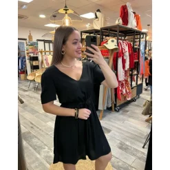 ROBE DANIELA - NOIR