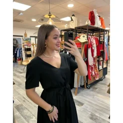 ROBE DANIELA - NOIR