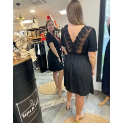 ROBE DANIELA - NOIR