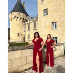 ROBE DELTA- BORDEAUX