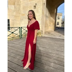 ROBE DELTA- BORDEAUX