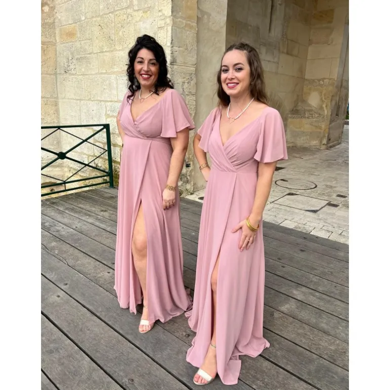 ROBE DELTA- ROSE