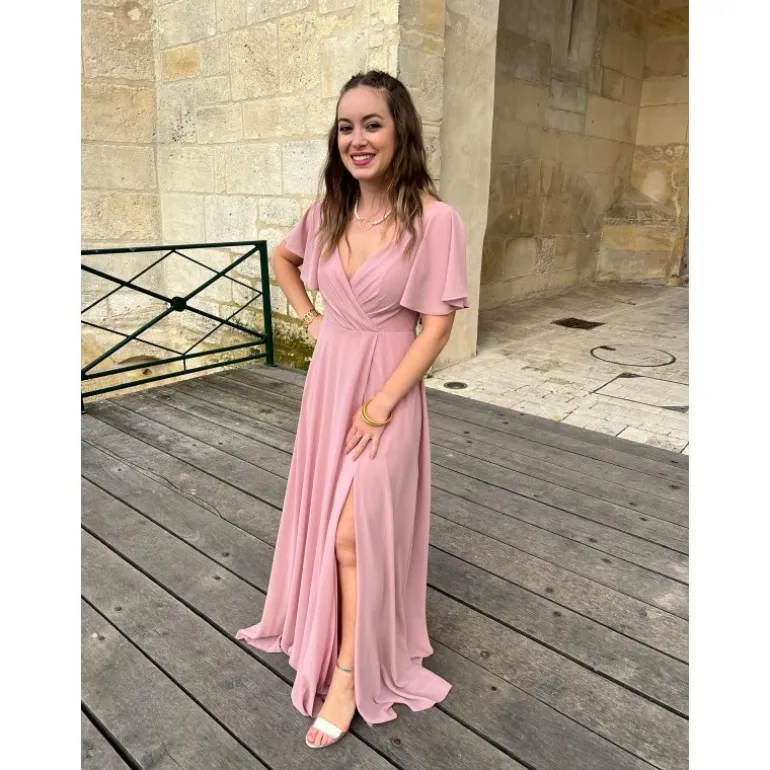 ROBE DELTA- ROSE