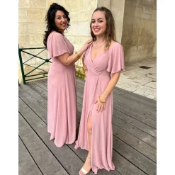 ROBE DELTA- ROSE
