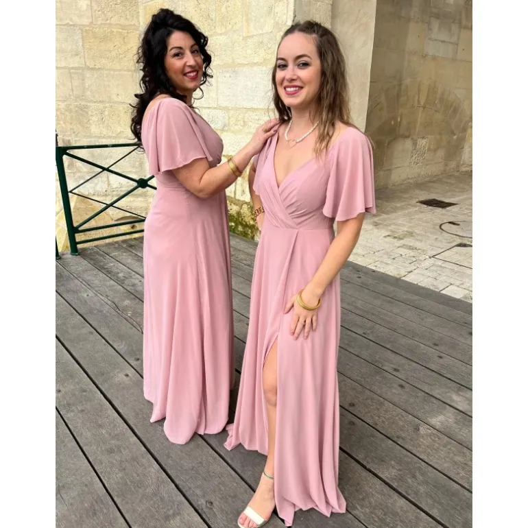 ROBE DELTA- ROSE