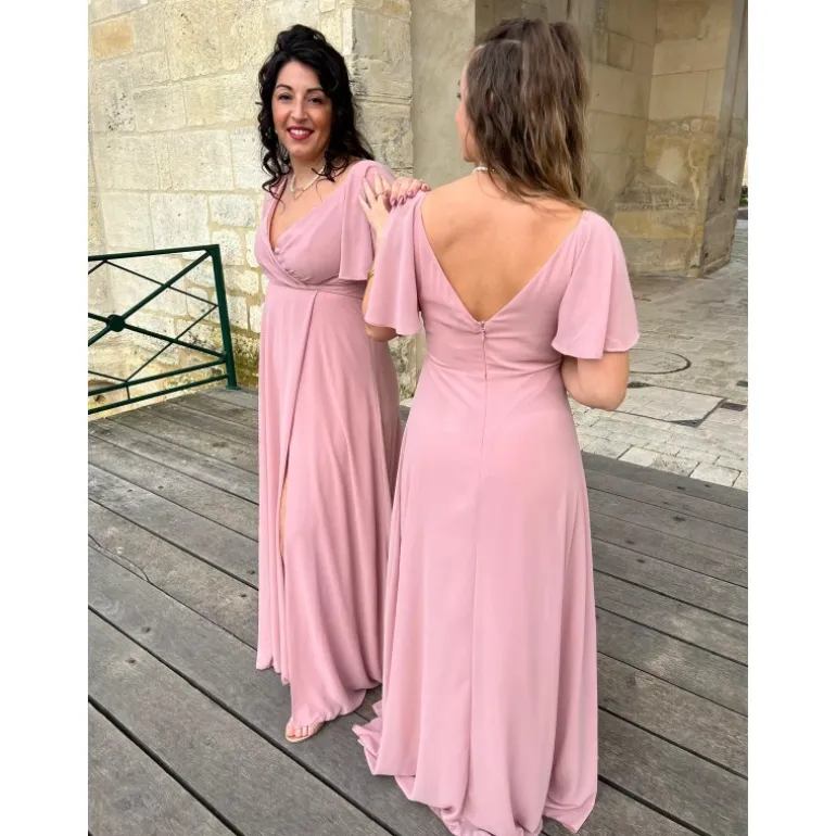 ROBE DELTA- ROSE