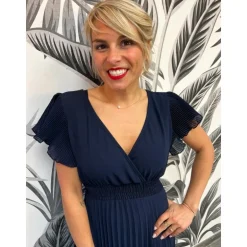 ROBE DIANE - MARINE