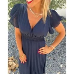 ROBE DIANE - MARINE