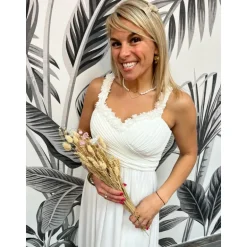 ROBE EMNA - BLANC